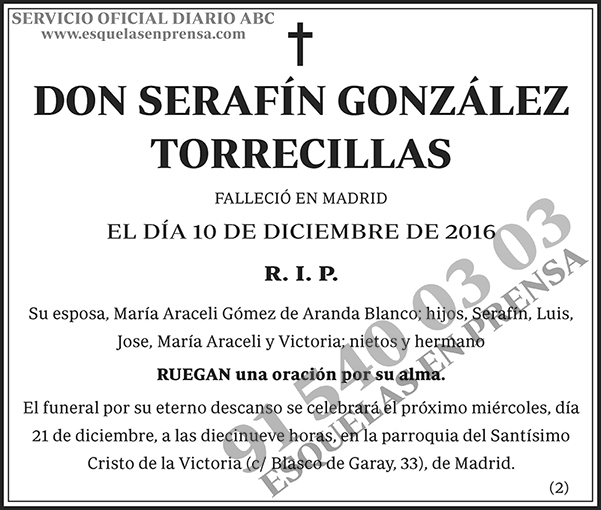 Serfaín González Torrecillas